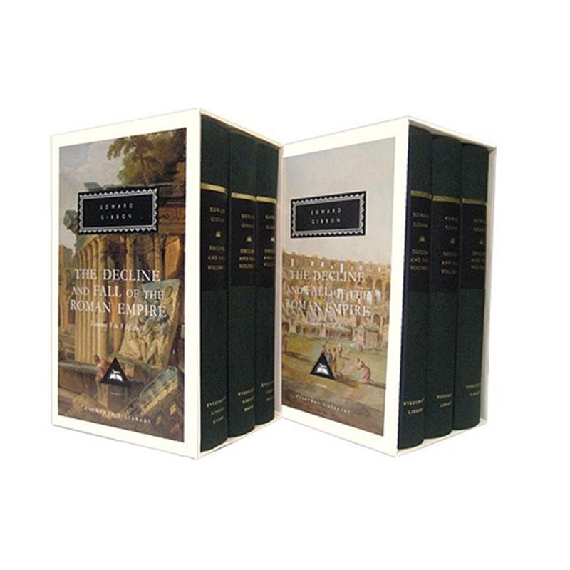 英文原版 罗马帝国衰亡史1-6 精装收藏版 History of the Decline and Fall of the Roman Empire: Volumes 1-3, Volumes 4-6