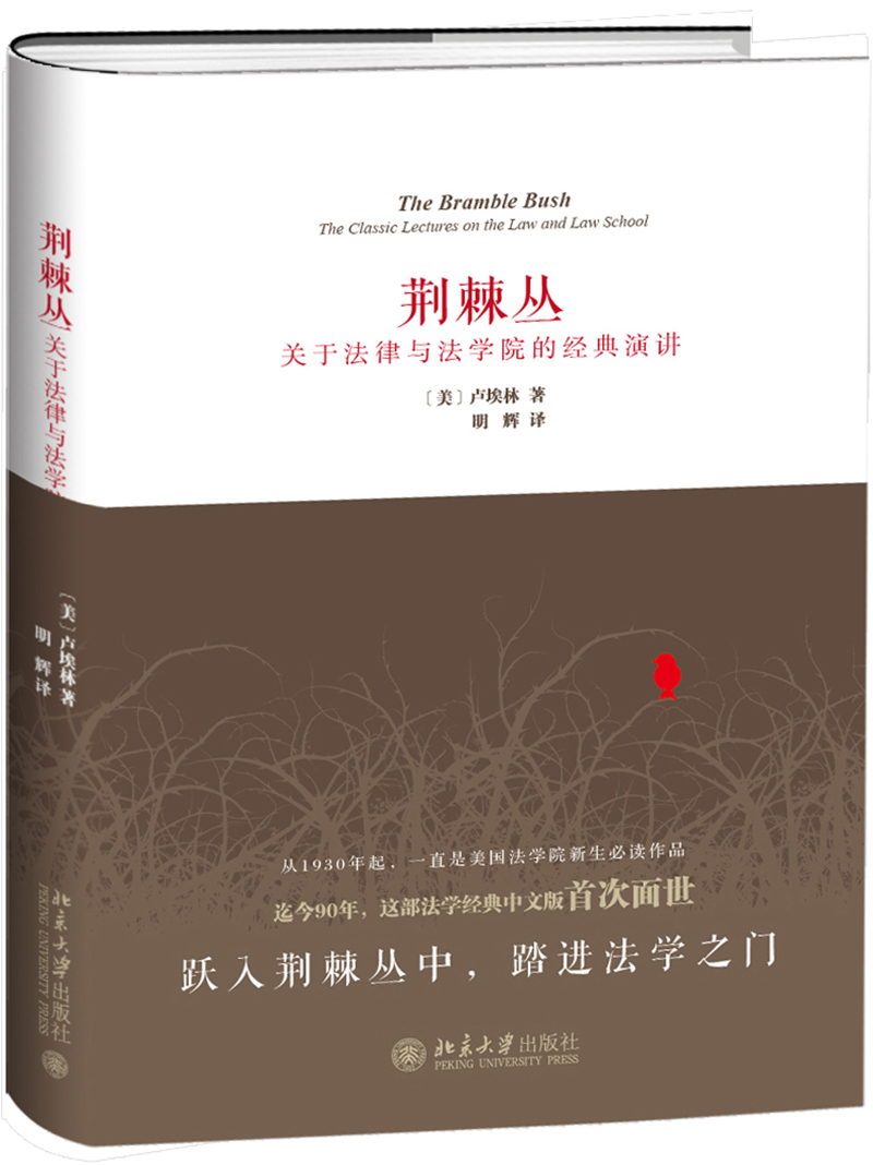荆棘丛：关于法律与法学院的经典演讲