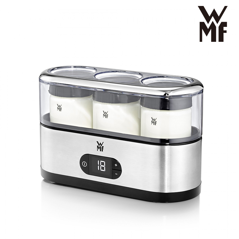 WMF 德国福腾宝 不锈钢机身家用全自动酸奶机 厨房自制发酵多功能分杯 全自动酸奶机