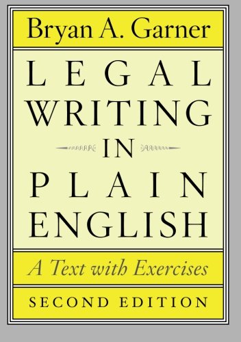 法律英语通用写作 Legal Writing in Plain English, Second Edition: A Text with Exercises
