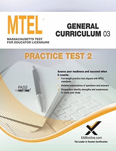 Mtel General Curriculum 03 Practice Test
