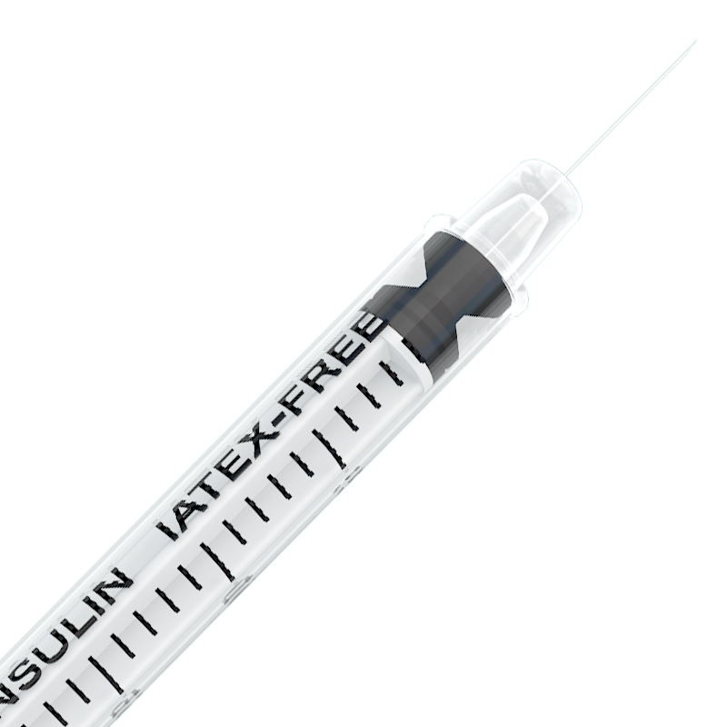 德国贝朗（B|BRAUN）一次性无菌注射器 胰岛素注射器 胰岛素针头 0.3*8mm  1ml*100支 （带针）