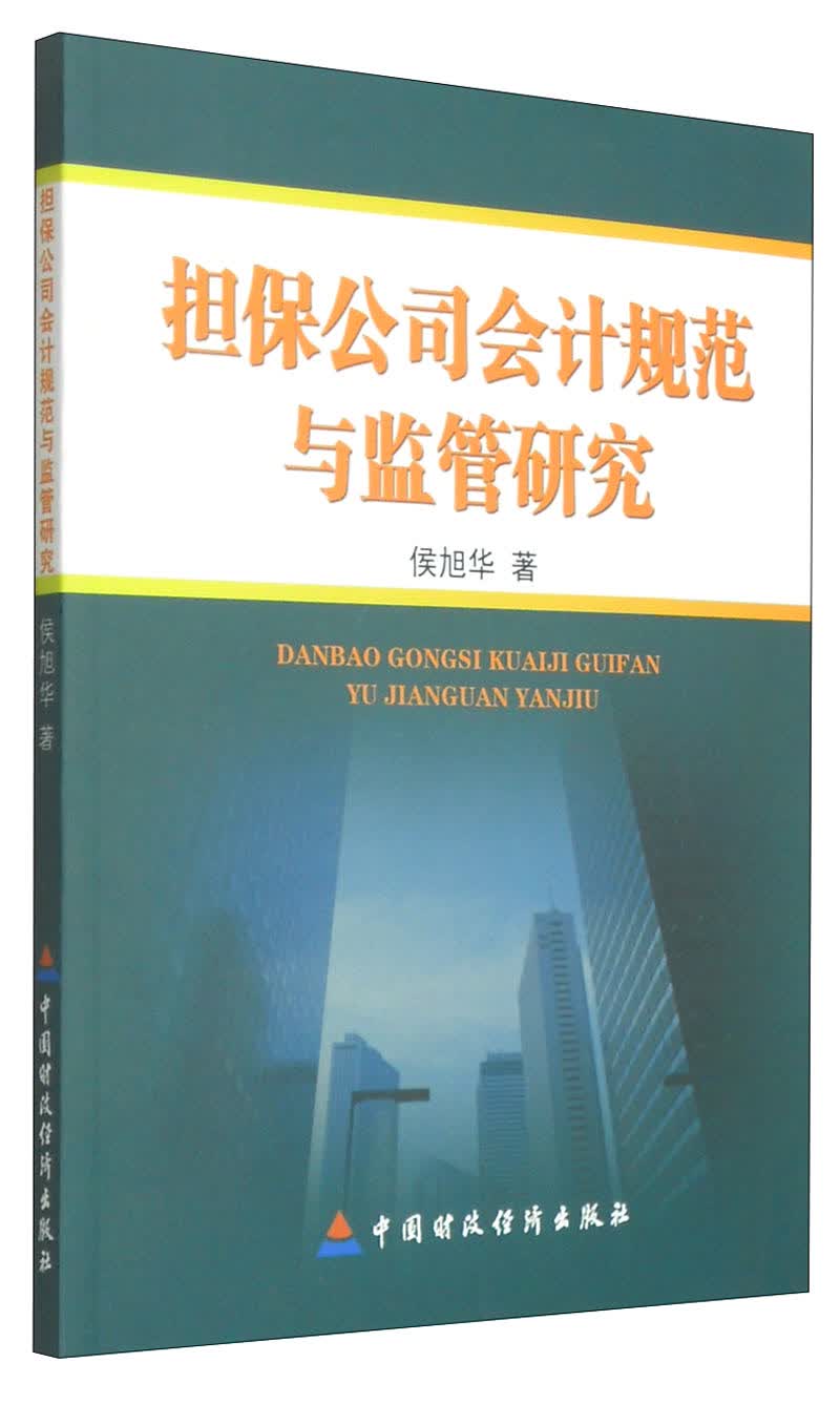 担保公司会计规范与监管研究