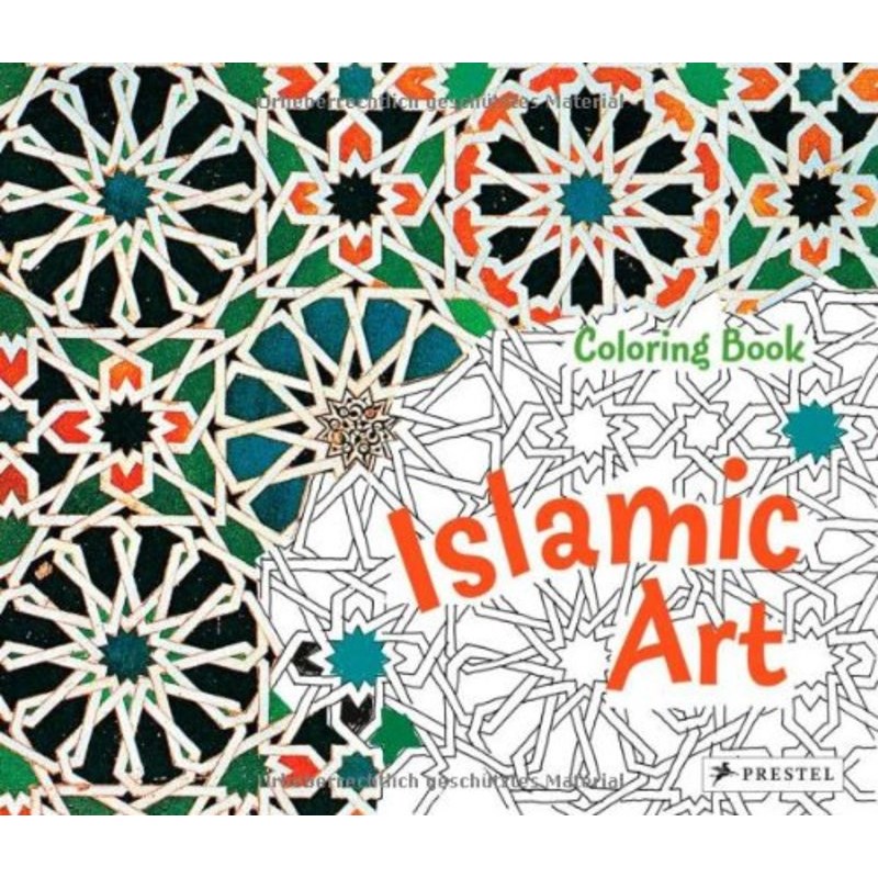 Islamic Art Coloring Book