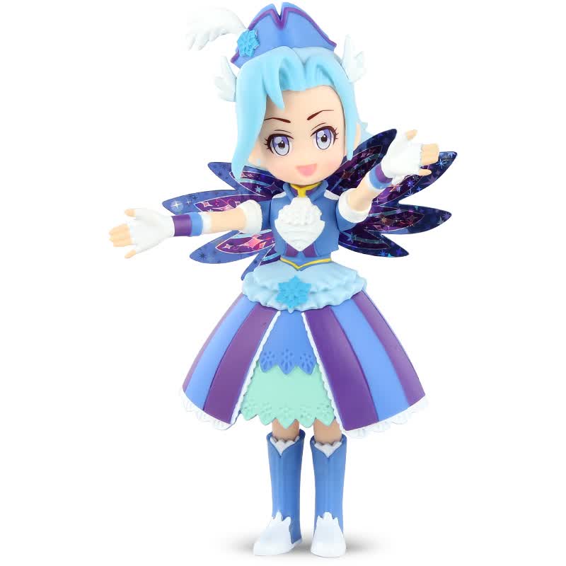 拉拉小魔仙6海萤堡女孩芭比娃娃变身器魔法棒人偶套装 魔仙蓝慧升级装