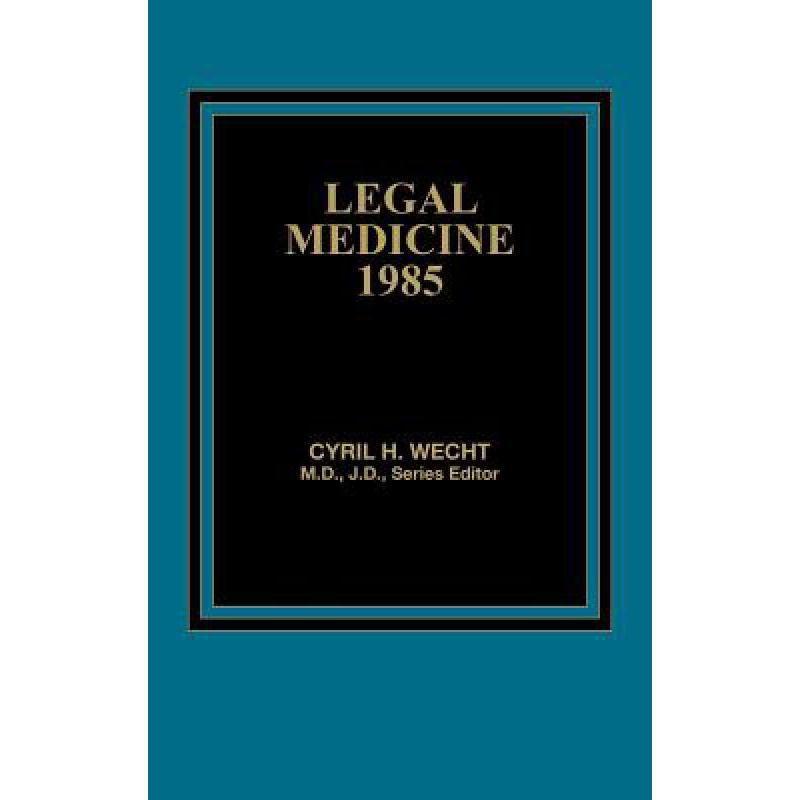 预订 Legal Medicine 1985