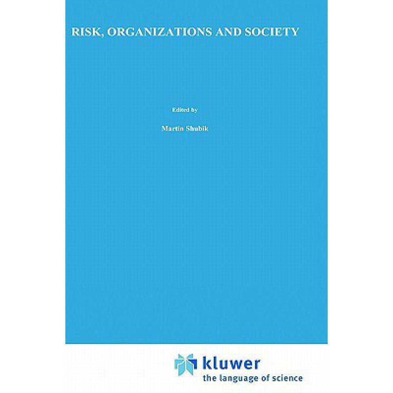 预订 Risk, Organizations, and Society