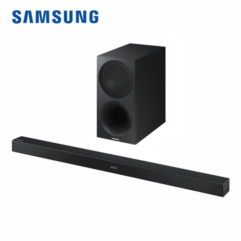 三星(samsung) hw-m450/xz无线回音壁系统 条形音箱 家庭影院电视音响