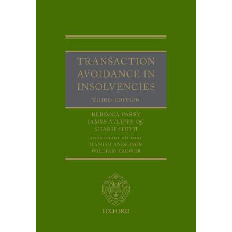 预订 Transaction Avoidance in Insolvencies