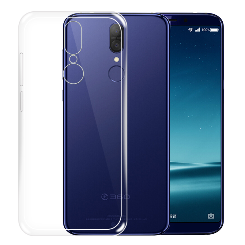 拓蒙 360n6pro透明壳手机全包防摔防滑硅胶保护套男女轻薄软外壳1801