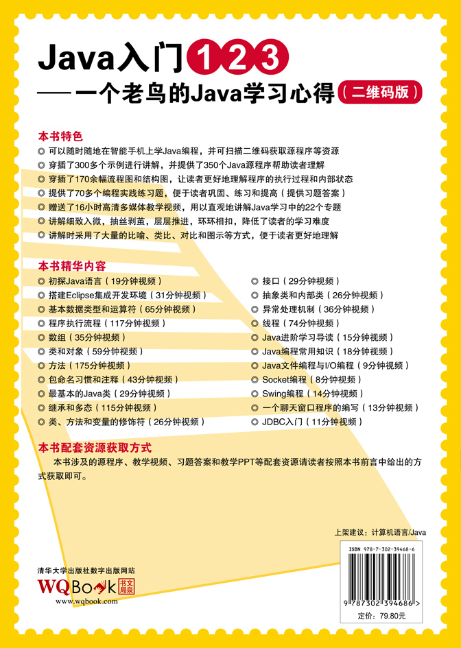 Java入门123:一个老鸟的Java学习心得(二维码版)