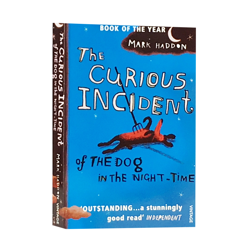 深夜小狗神秘离奇事件 英文原版 The Curious Incident of the Dog in the Night-Time 同名电影话剧小说 Mar