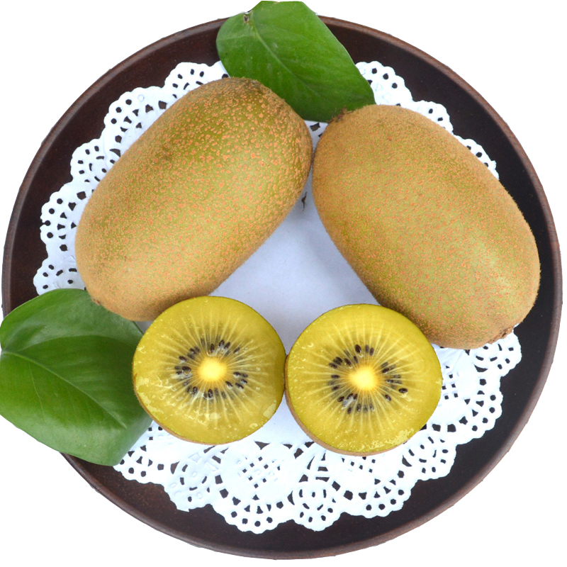 帆儿庄园河南西峡猕猴桃猕猴桃黄心弥泥猴桃新鲜水果生鲜 60-80g24枚