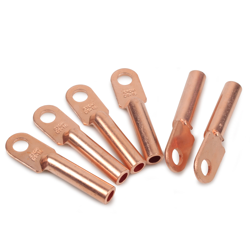 tep 铜鼻子国际16平方紫铜接头铜接线端子电缆线鼻子电线耳 dt-16