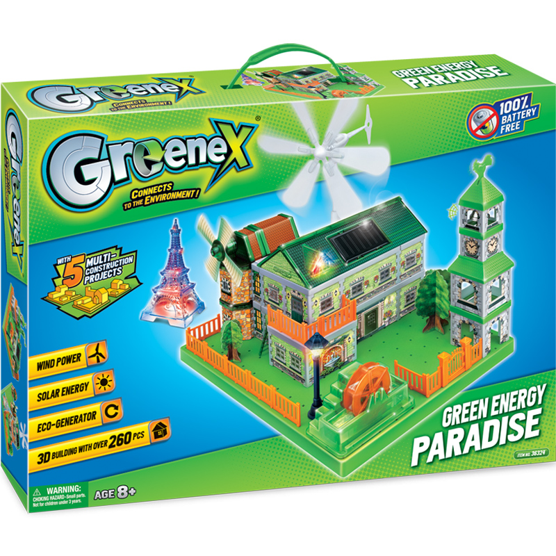 GREENEX儿童物理电路stem科学实验小学生科技小制作科普8-10-12岁太阳能玩具绿色能源天堂属于什么档次？