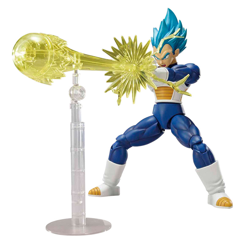 万代拼装模型玩具 figure-rise 七龙珠 超级赛亚人 蓝发贝吉塔