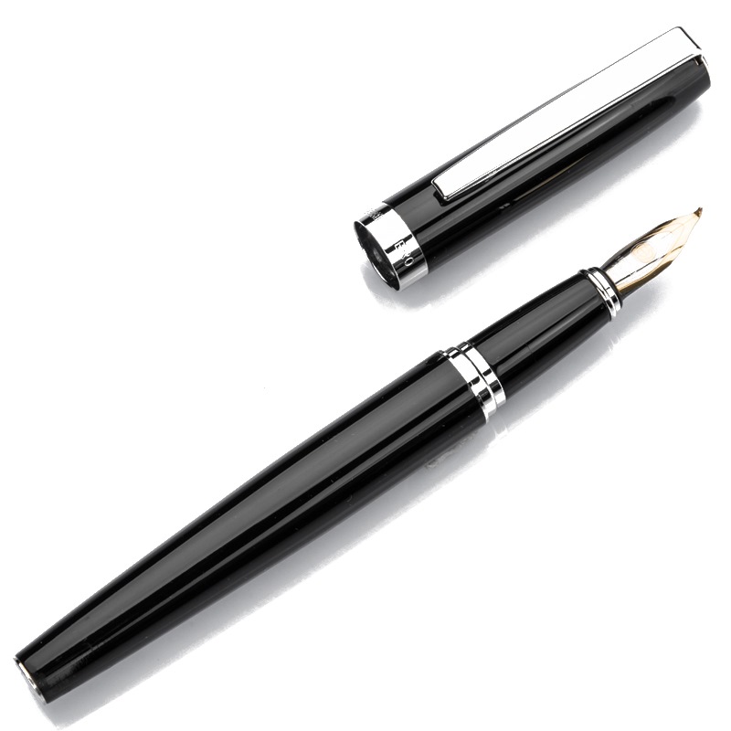 英雄钢笔382商务办公铱金钢笔签字笔笔尖粗一点是什么型号？
