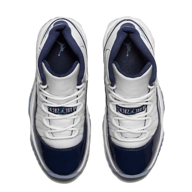 air jordan xi aj11 大魔王 乔丹11 72胜72-10篮球鞋 乔治城深蓝