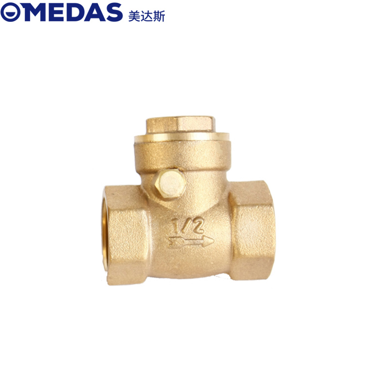 美达斯家用增压泵水管自来水止回阀  单向阀 4分/6分/1寸 15/20/25mm