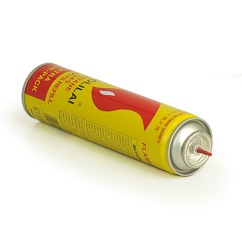 打火机气体气罐配件耗材 高纯度防风打火机充气通用气体瓶直冲气体丁烷气瓶 200ML一瓶装
