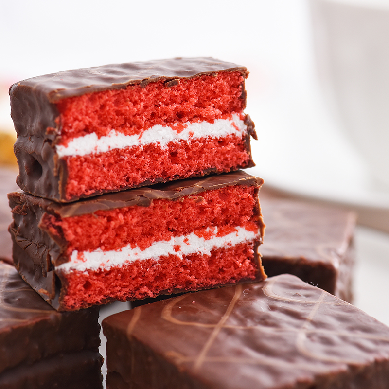 orion 好丽友 营养早餐点心零食 下午茶 网红零食 q蒂蛋糕红丝绒莓莓