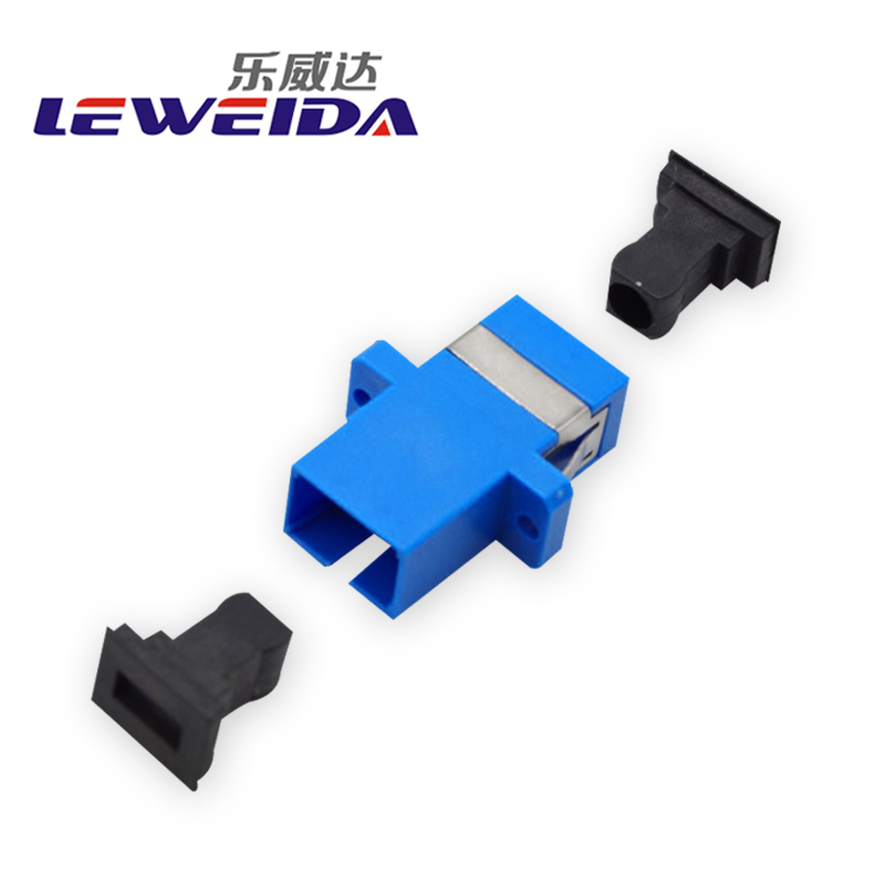 电信级光纤适配器sc单工法兰光纤耦合器连接器lcfc光纤耦合器 sc-sc