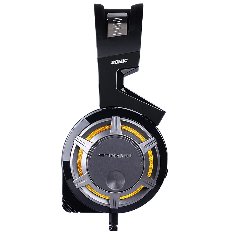 硕美科（SOMIC）G926 电竞游戏耳机 电脑头戴式耳麦 降噪自识别驱动 Hifi级音质 有线耳机带麦 吃鸡耳机