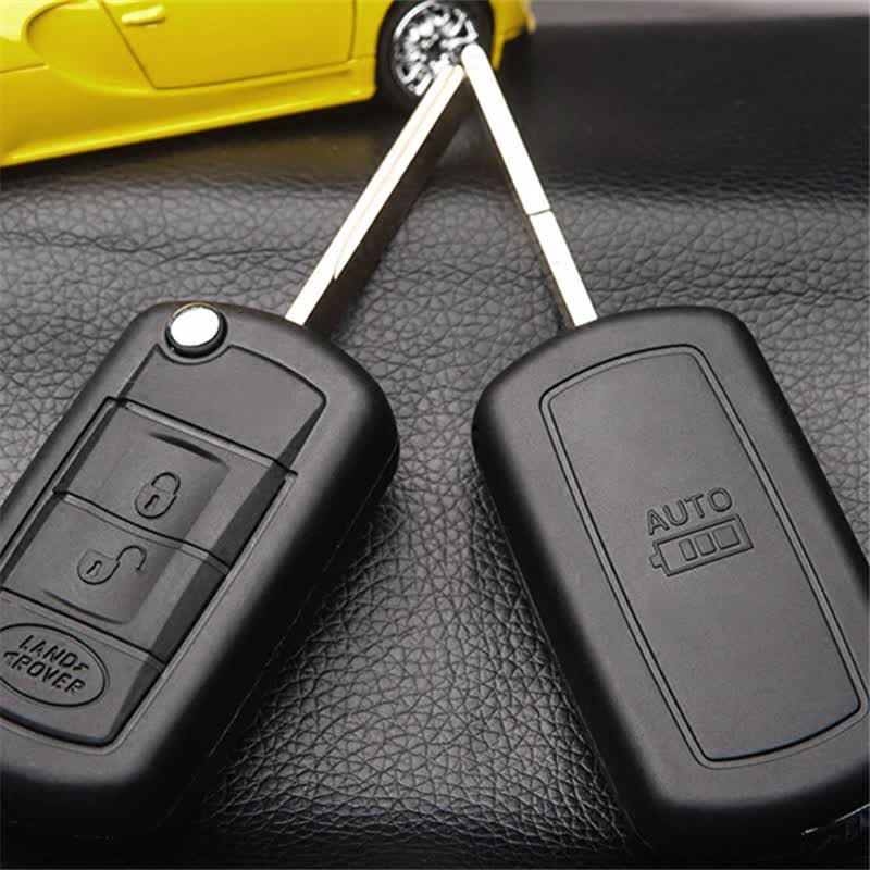 路虎揽胜运动版老款折叠钥匙壳发现3发现4汽车遥控器改装替换外壳 宽