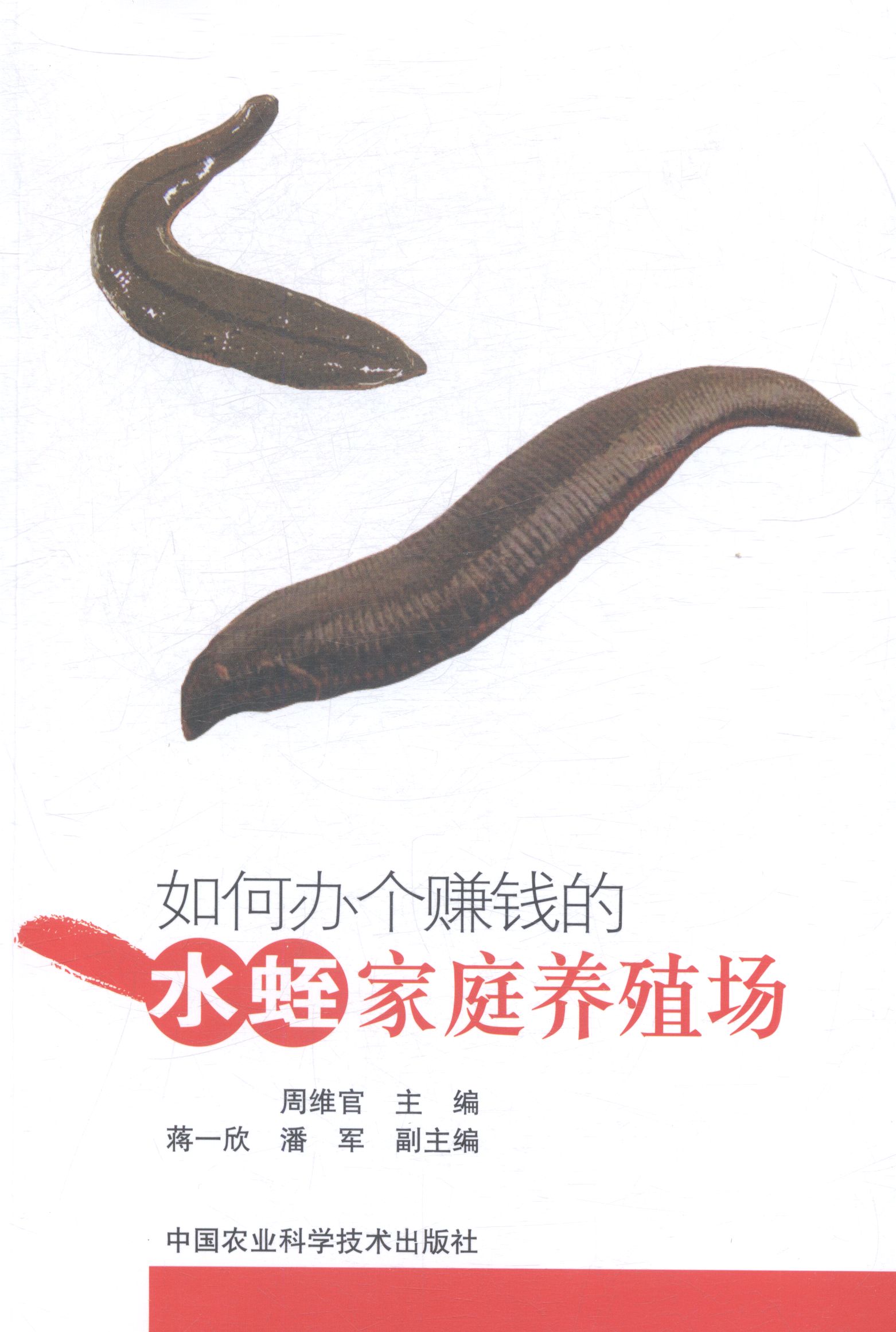 如何办个赚钱的水蛭家庭养殖场 农业/林业 周维官主编 中国农业科学技术出版社 97875116193