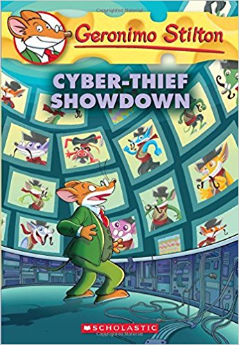 GERONIMO STILTON #68: CYBER-THIEF SHOWDOWN 老鼠记者#68：对决网络大盗 进口故事书