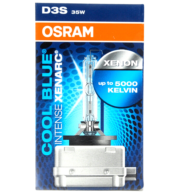 欧司朗OSRAM 原车 原厂HID 氙气灯泡 疝气灯泡 D3S CBI 5500K（单只装）