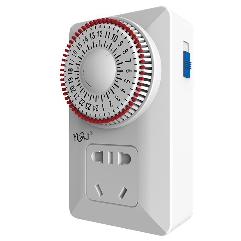 易美佳(YiMJ)960机械式家用智能定时器插座24小时循环定时开关自动通断电源