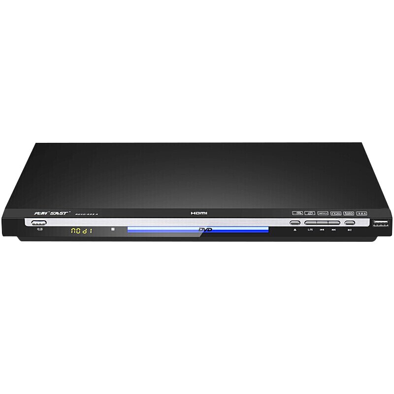 查询先科SASTPDVD-933ADVD播放机HDMI巧虎播放机CD机VCDDVD光盘光驱播放器影碟机USB音乐播放机黑色历史价格