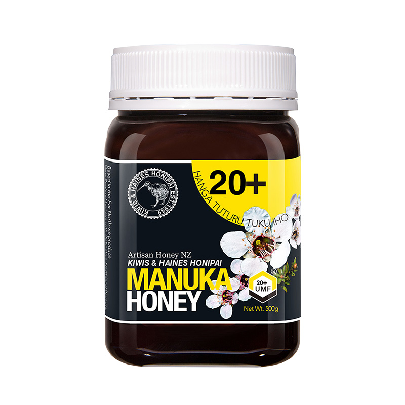 基维氏（KIWIS）麦卢卡（UMF20+）蜂蜜500g 新西兰原装进口蜂蜜麦卢卡蜂蜜高品质天然蜜