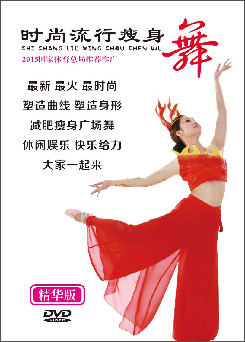 时尚流行瘦身舞(dvd)