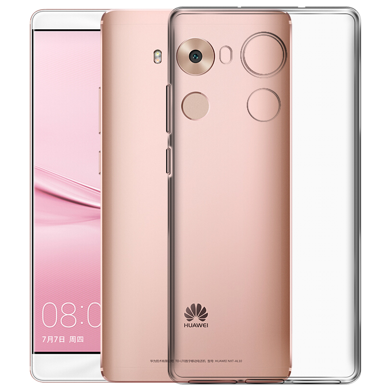 索猫 适用华为mate8手机壳透明硅胶防摔男女款保护套 清水套透明