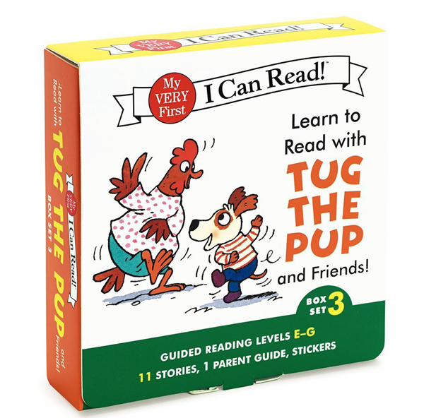Learn to Read with Tug the Pup and Friends! Box Set 3: Levels Included: E-G 英文原版