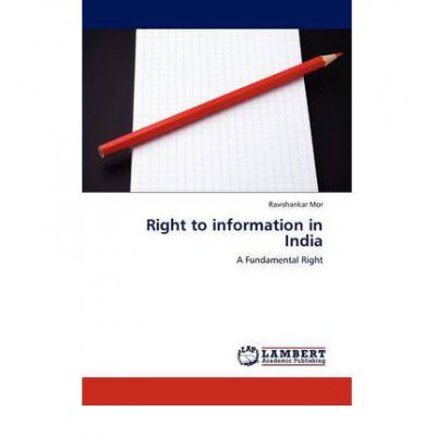 预订 Right to Information in India