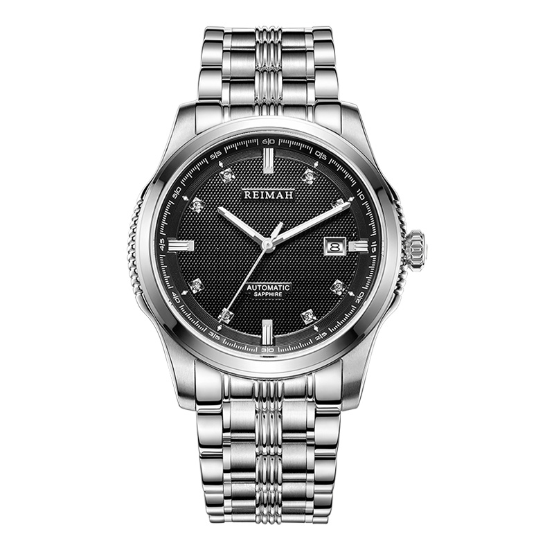 雷迈表(reimah)手表 乐章系列钢带全自动机械腕表男表8059m m8059.