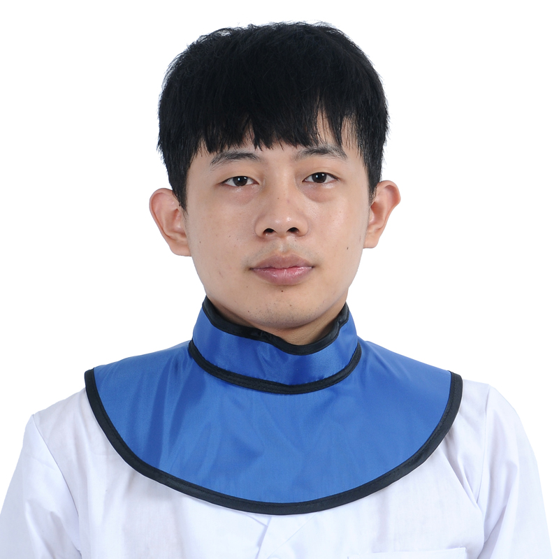 X射线防护服铅衣医生用防辐射服辐射防护铅衣套装X光室介入铅服铅手套围脖领方巾帽 前后包肩围领 0.5铅当量
