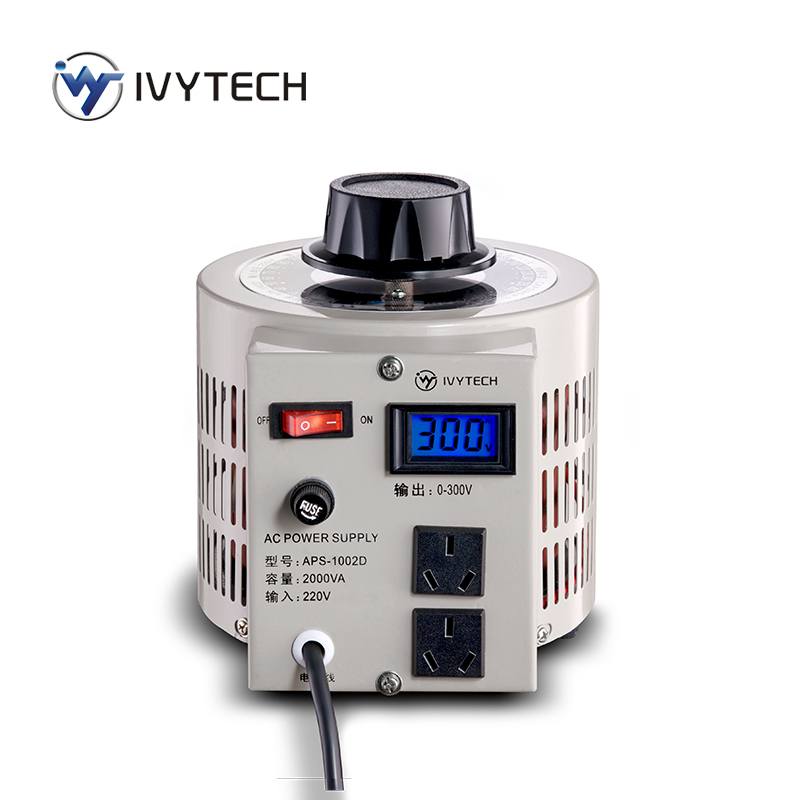 ivytech艾维数显调压器交流电源0-300v可调交流调压器3kva调压电源