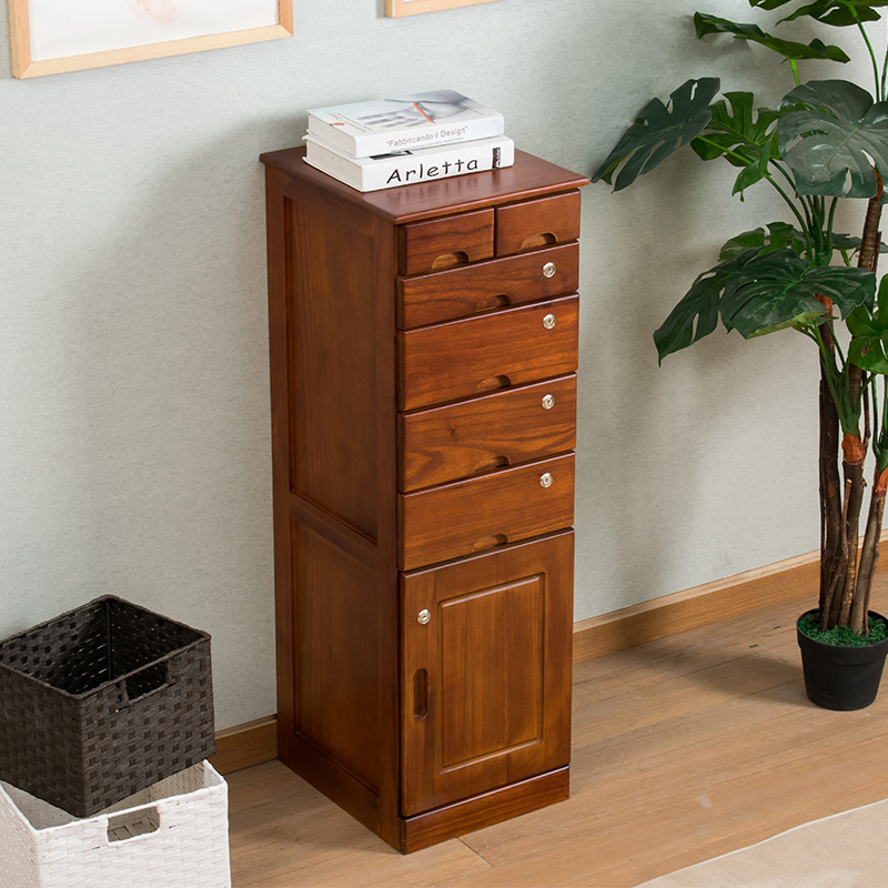 旷逸文件柜实木带锁储物柜活动柜办公档案资料财务柜 ls120076 咖啡色
