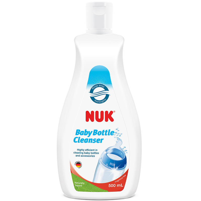 NUK奶瓶奶嘴清洗剂清洁液婴儿宝宝用品餐具水杯玩具洗涤清洁剂500ml
