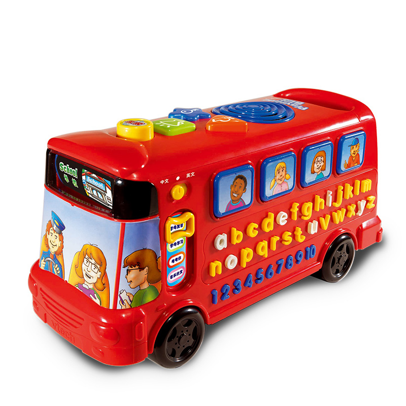 伟易达（Vtech） 字母巴士儿童玩具车宝宝早教益智玩具26个字母学习机1-3岁六一儿童节礼物 中英双语字母巴士
