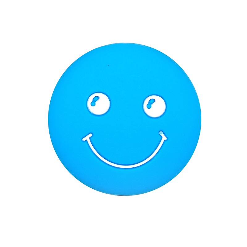 泰昂taan网球拍避震器减震器笑脸表情卡通硅胶壁球拍缓震器避震结 微