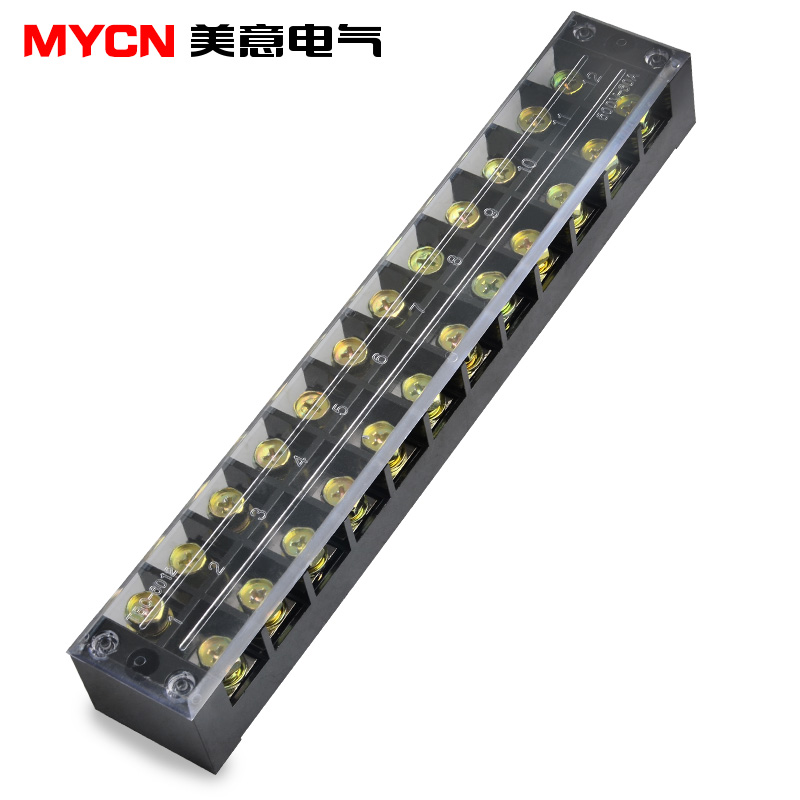 美意 tbc-6012电线接线端子排12位 接线排12位 线排接线端子 电线接线