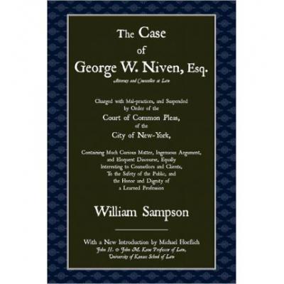 预订 The Case of George W. Niven, Esq.