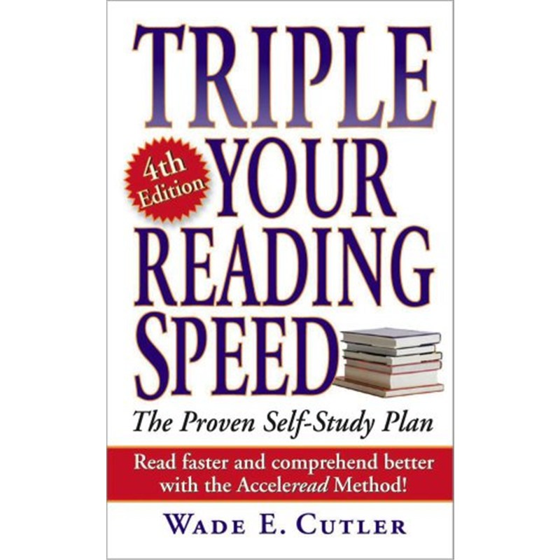 三倍 飞速提高你的阅读速度 英文原版工具书 Triple Your Reading Speed 三倍速英语阅读