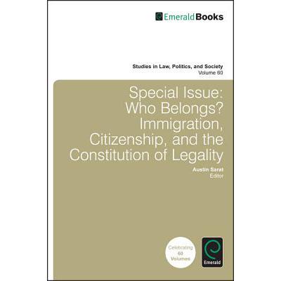 预订 Special Issue: Who Belongs?: Immigration, Ci...