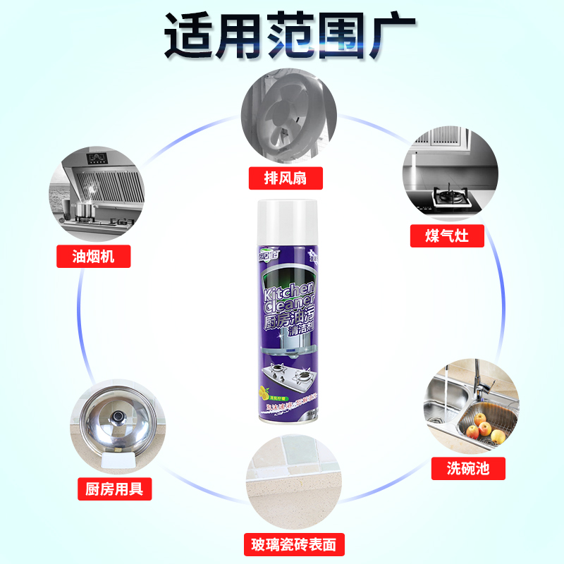 88708-油烟机清洗剂多功能泡沫清洁剂厨房去重油污净油烟净强力除油剂油渍净家用去油污神器一喷净-详情图
